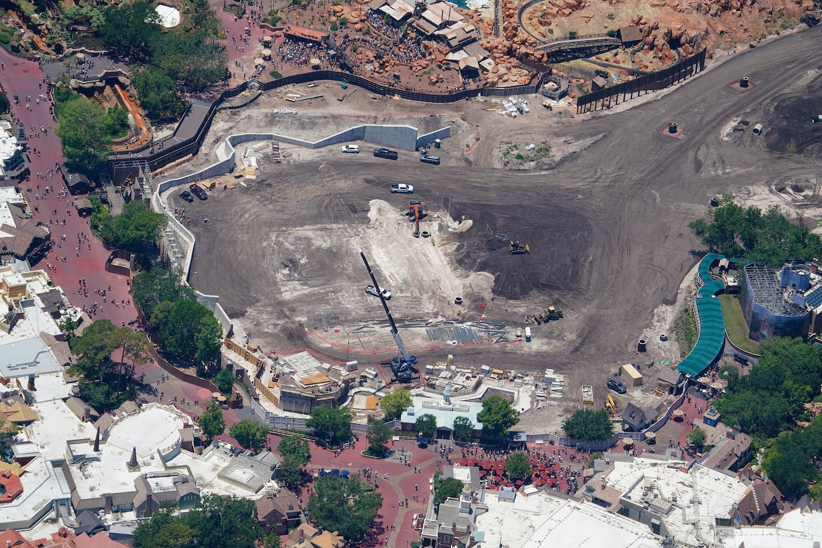 Piston Peak construction site