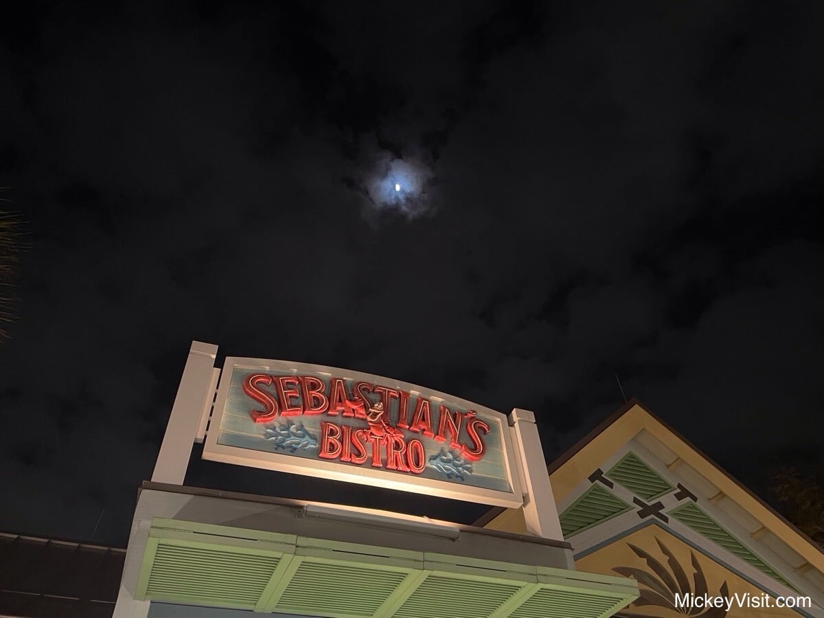 Sebastian’s Bistro Sign