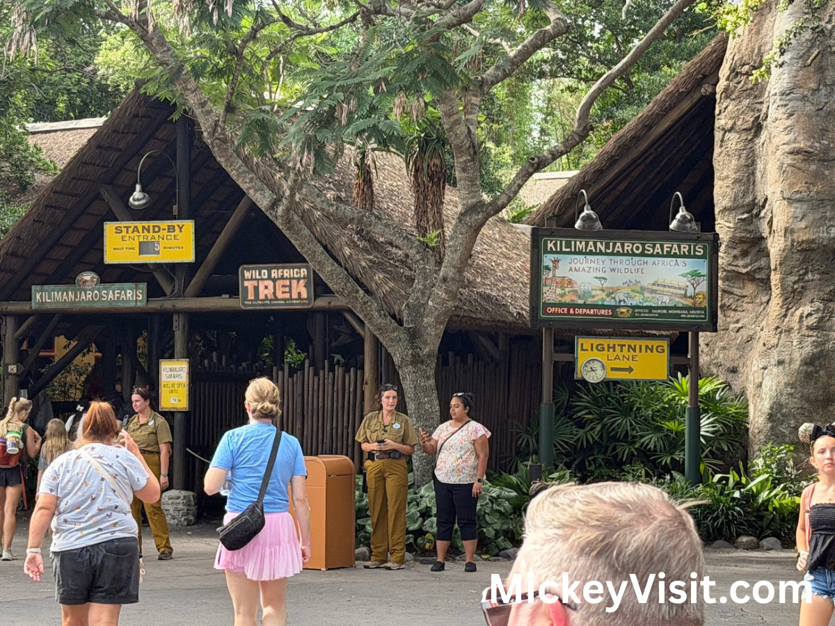 Kilimanjaro Safaris entrance