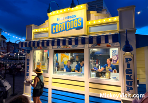 disney corn dog stand