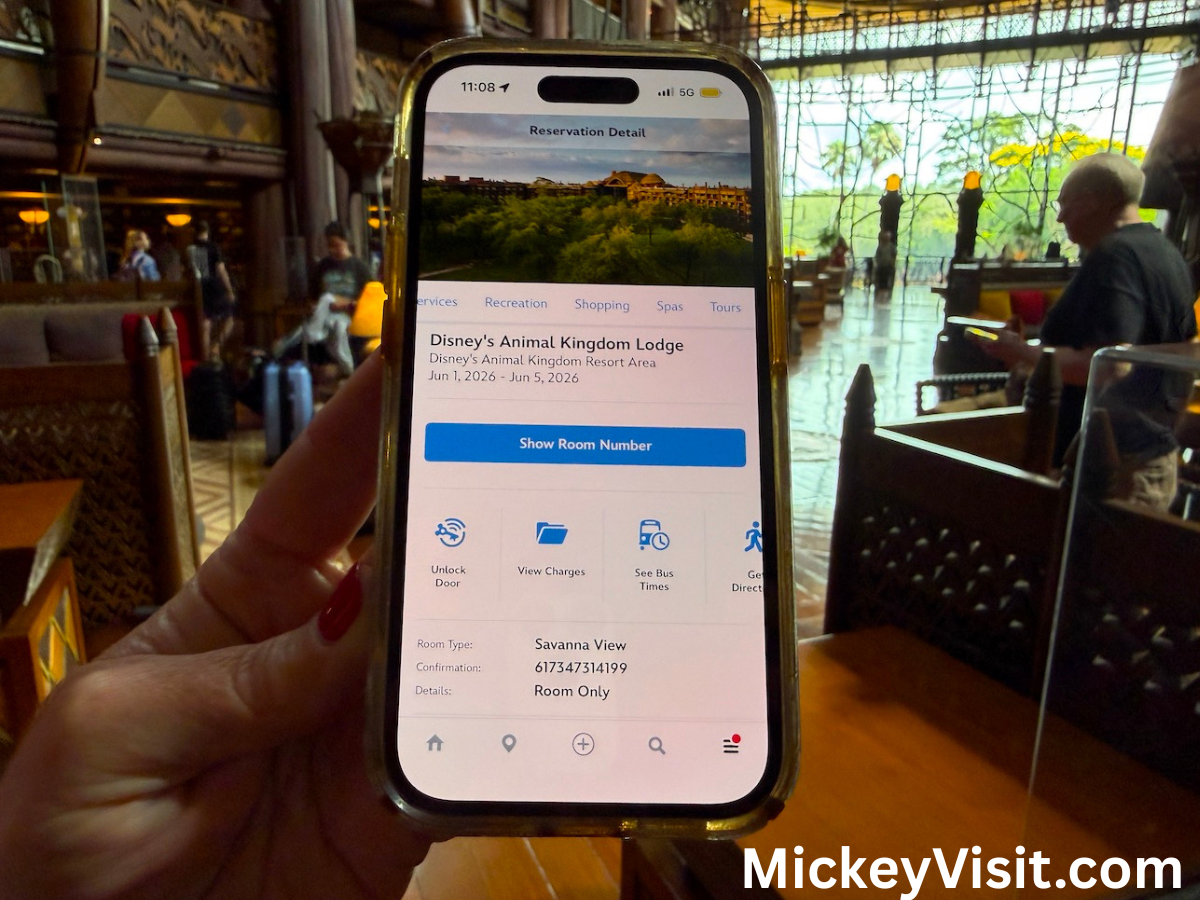 Walt Disney World app