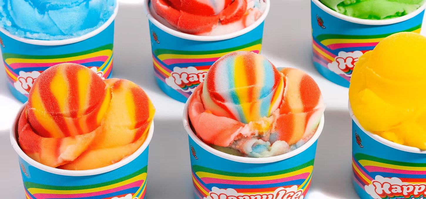 Happy Ice desserts