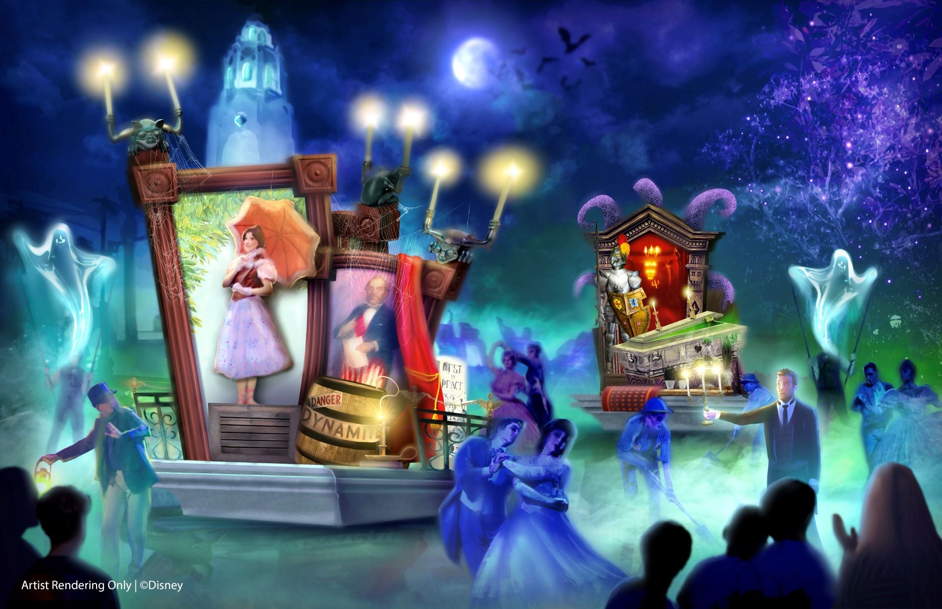 Haunted Mansion Street Party