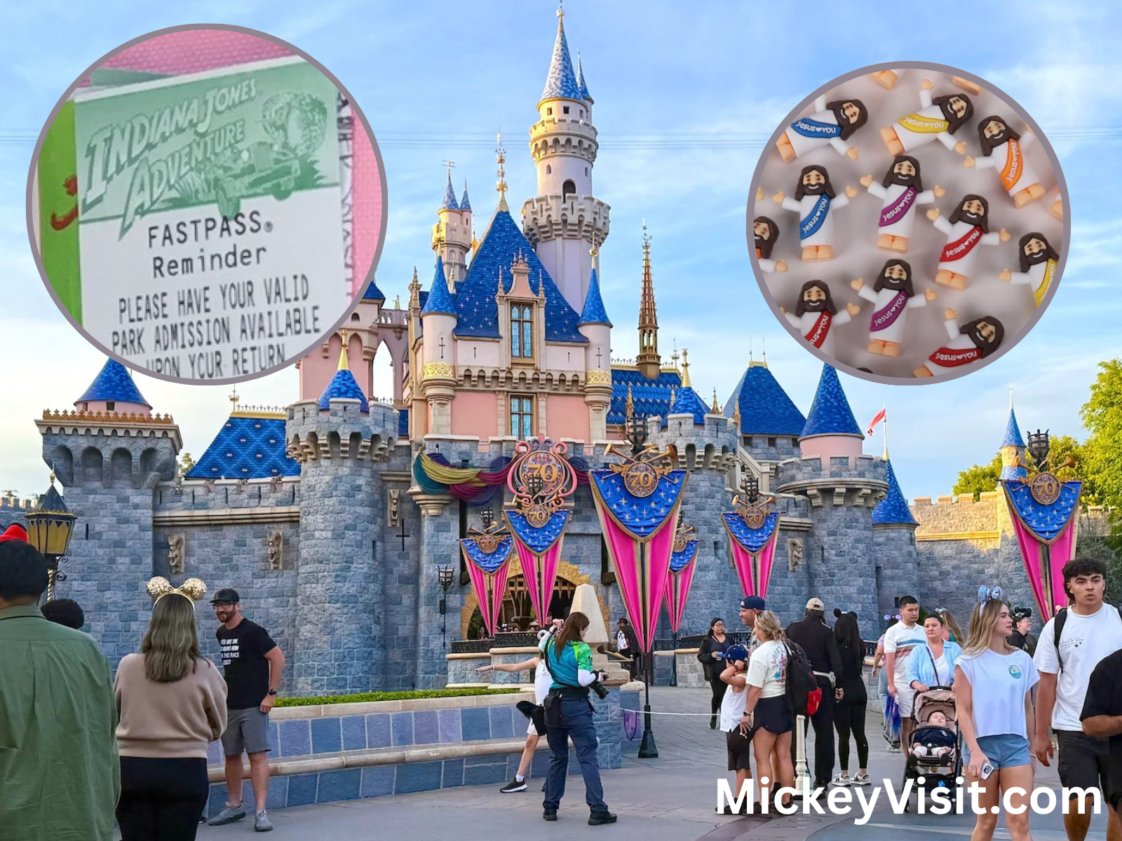 Disneyland pixie dusting