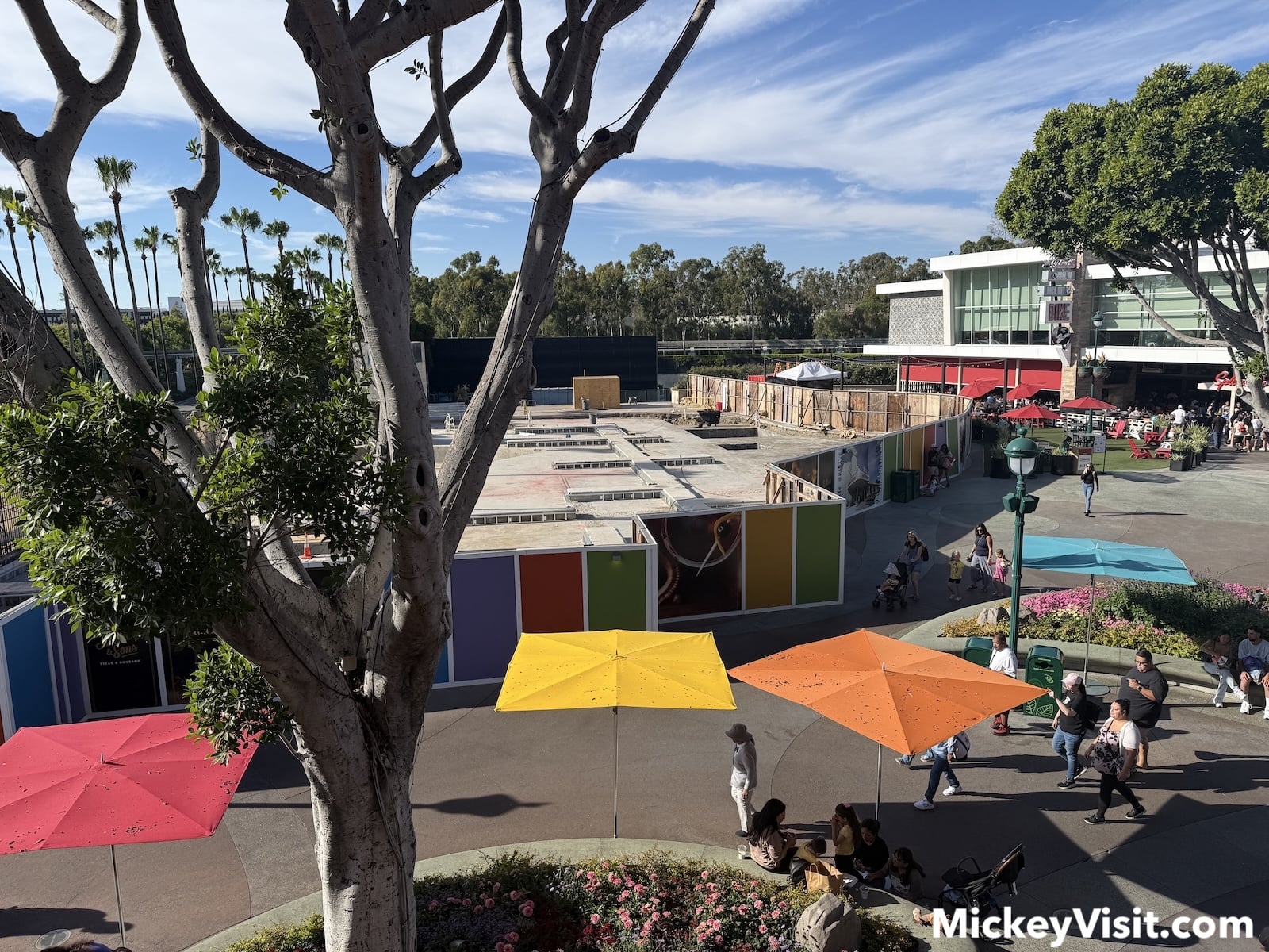 Arthur & Sons, Pearl's Roadside BBQ construction at Downtown Disney