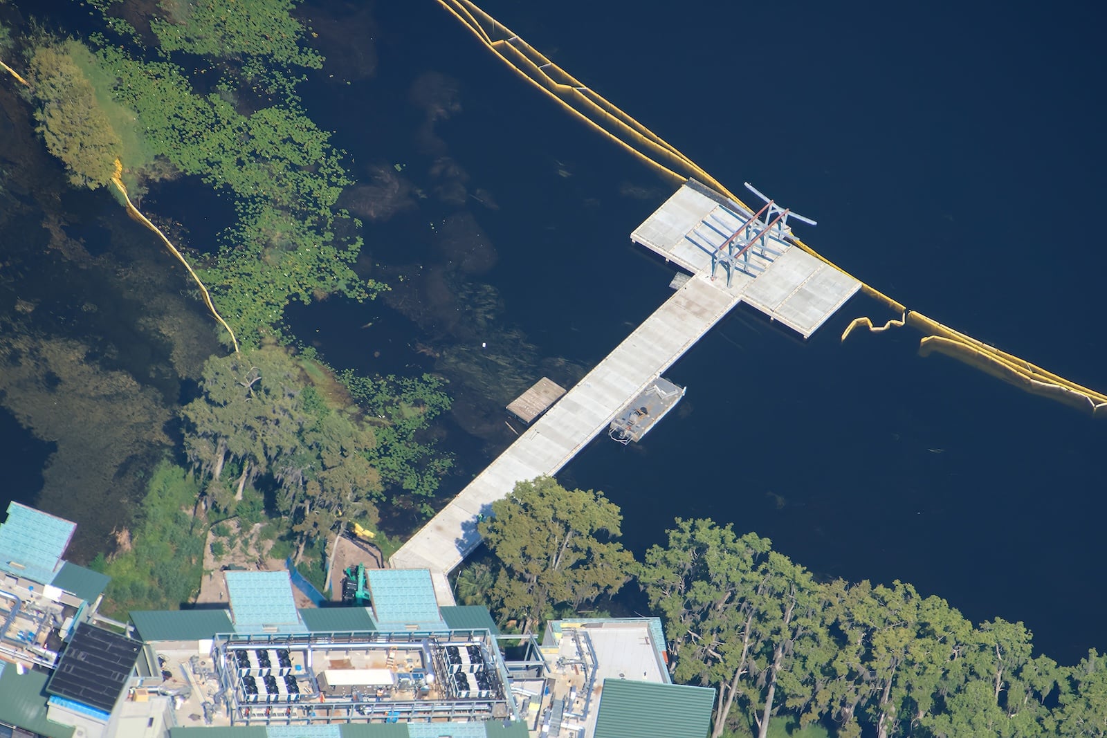 Lakeshore Lodge boat dock construction