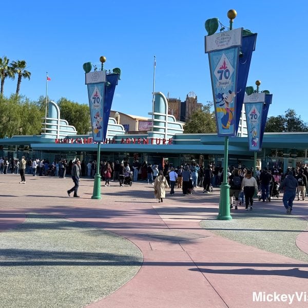Disneyland Esplanade Disney California Adventure entrance