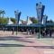 Disneyland Esplanade Disney California Adventure entrance