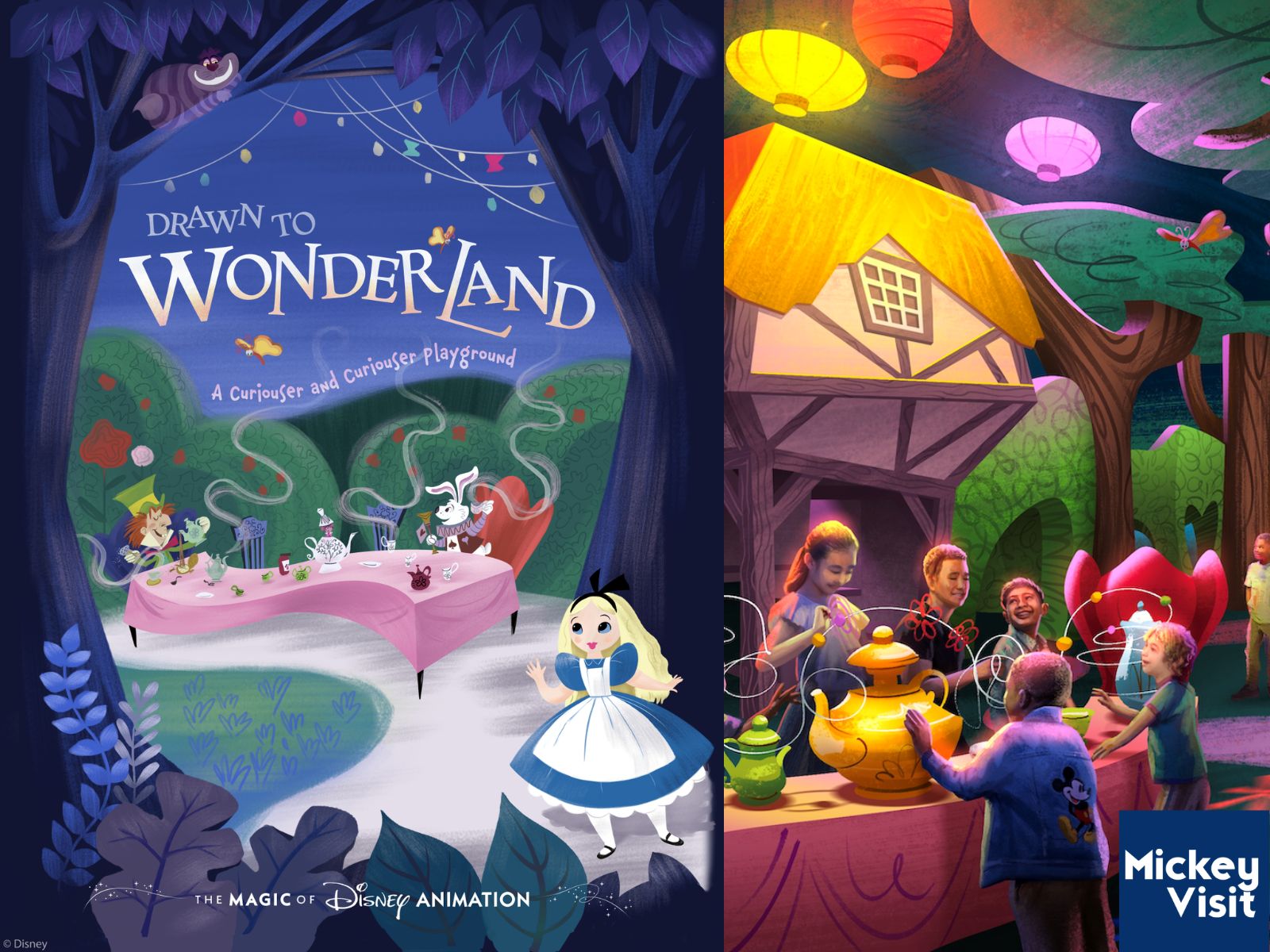 Drawn to Wonderland playground