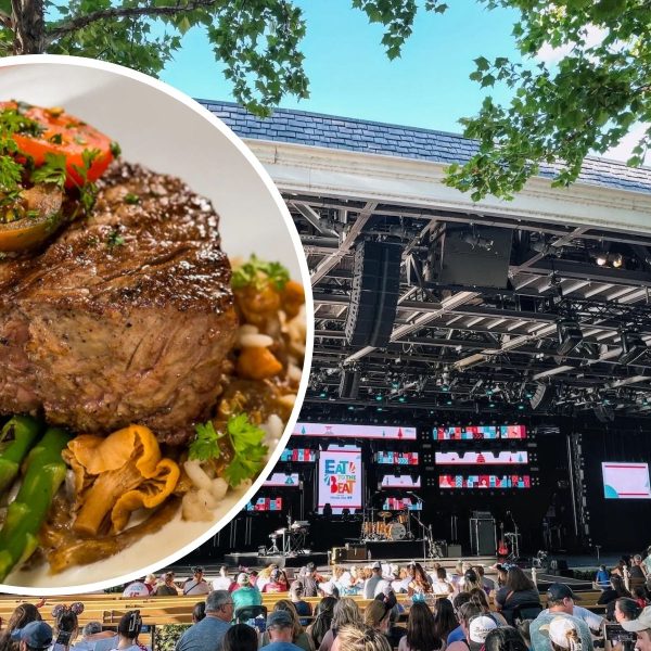 Steak, concert stage