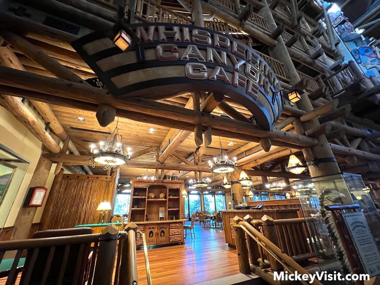 Whispering Canyon Cafe entrance