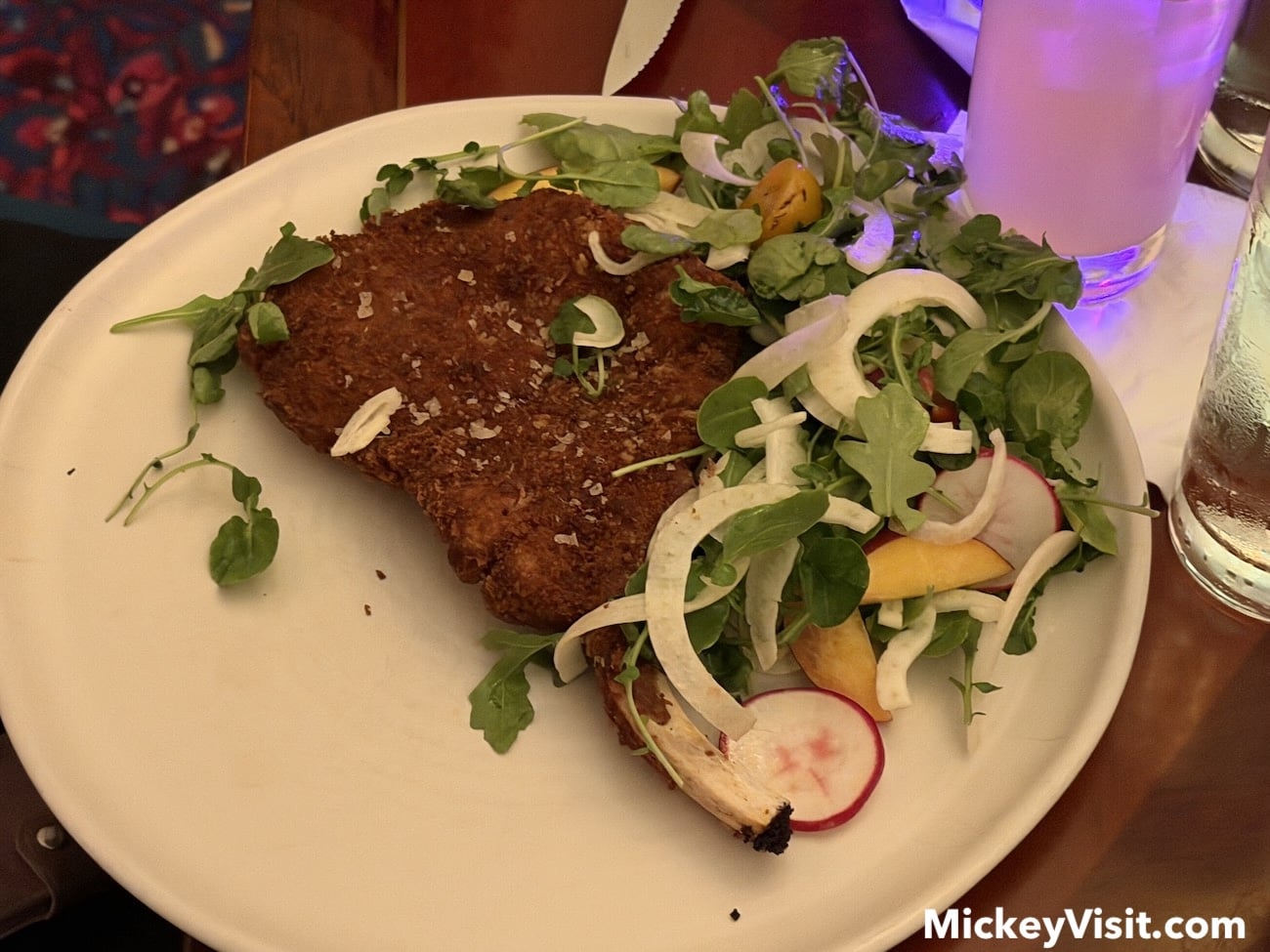 Hollywood Brown Derby pork chop