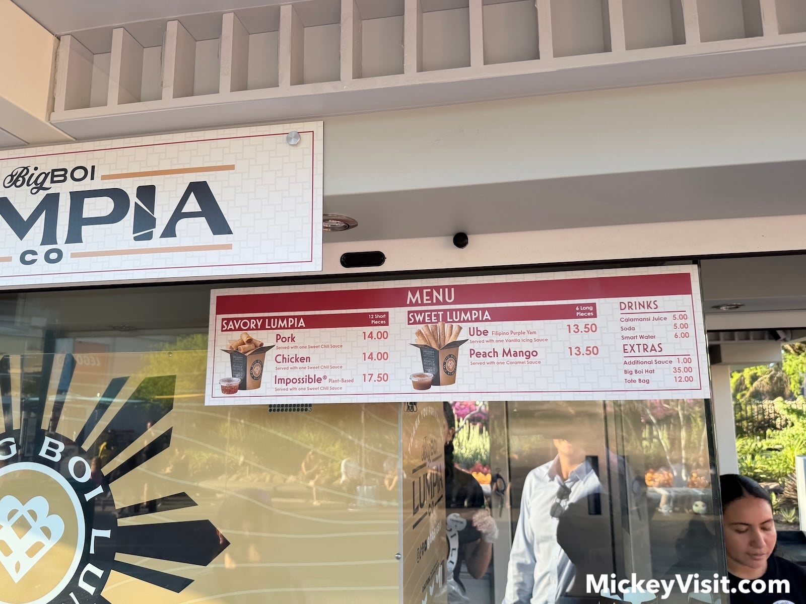 Big Boi Lumpia Co. menu