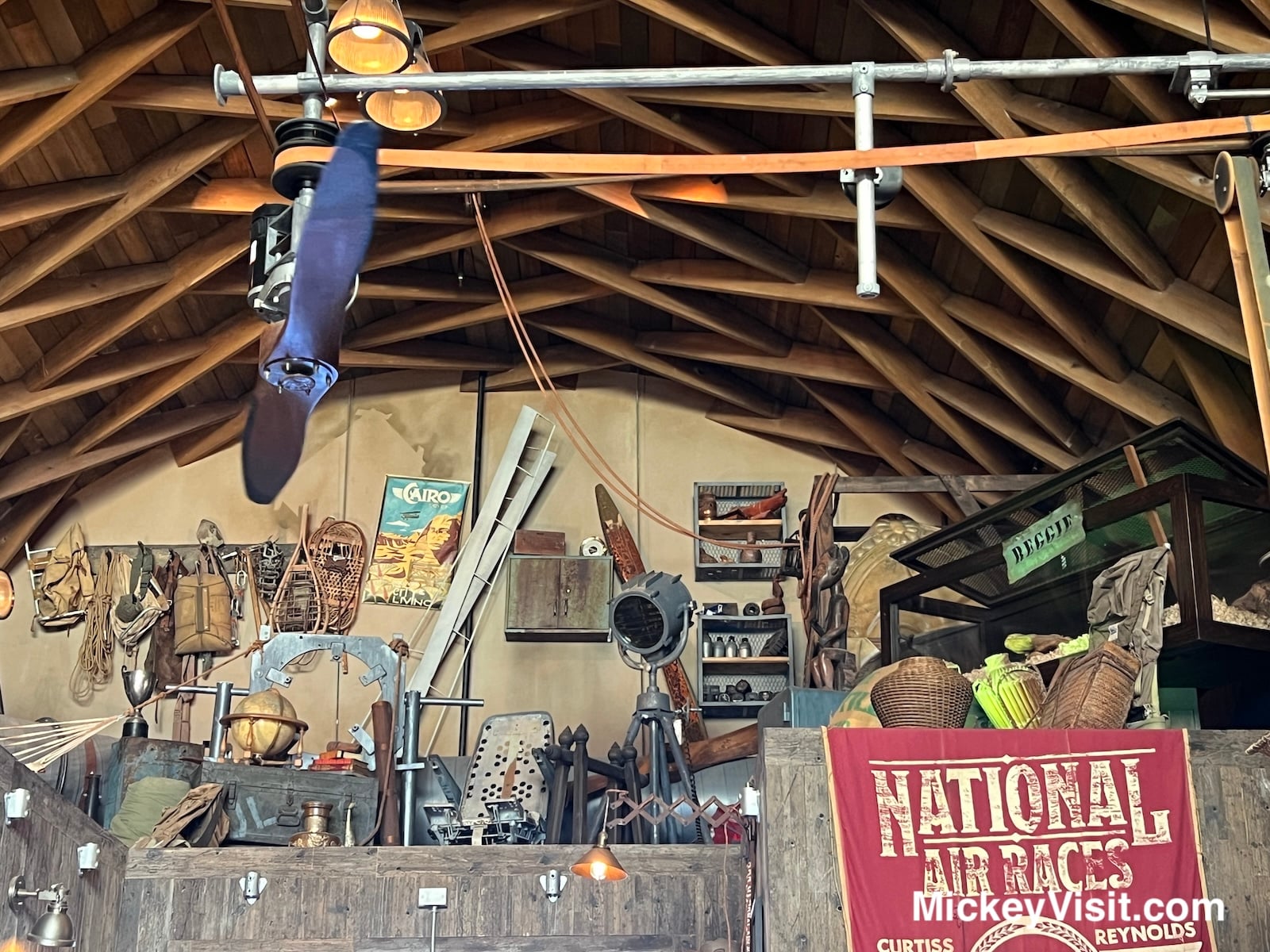 Jock Lindsey's Hangar Bar interior