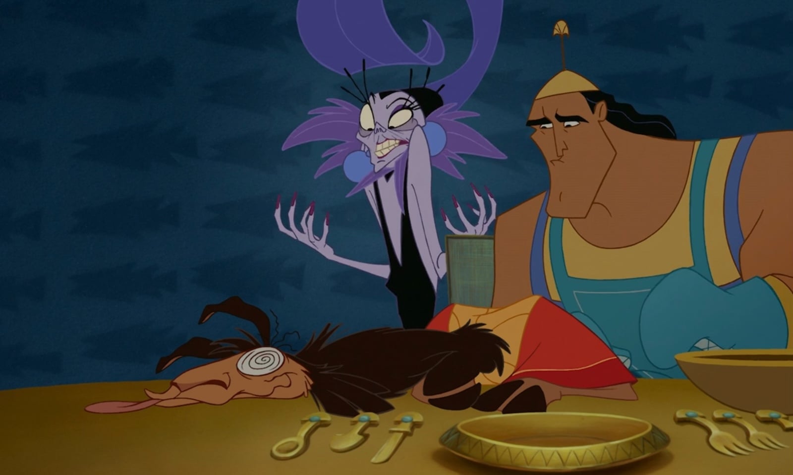 Kuzco, Yzma, Kronk