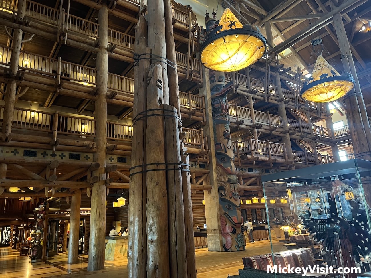 Wilderness Lodge lobby