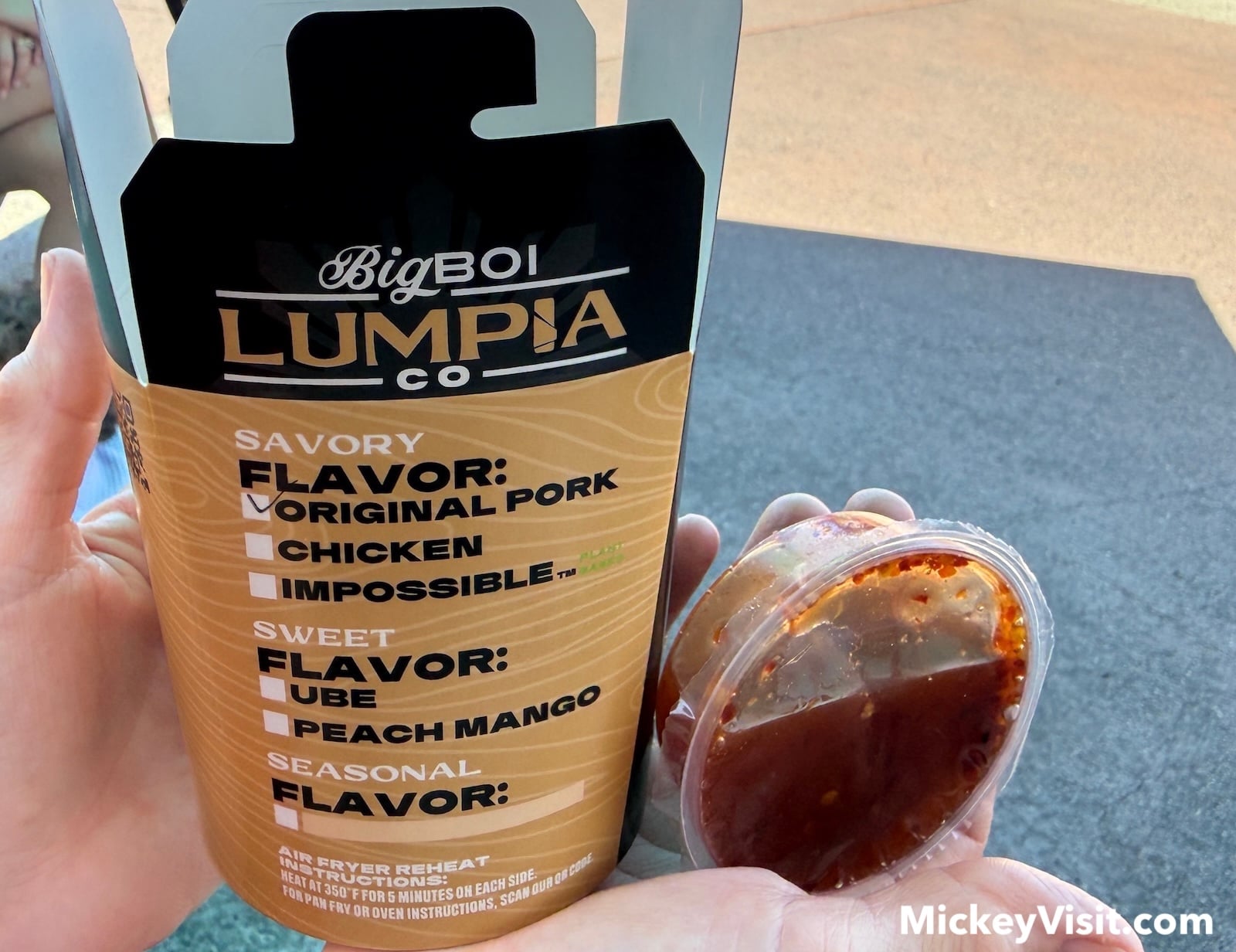 Big Boi Lumpia Co. menu