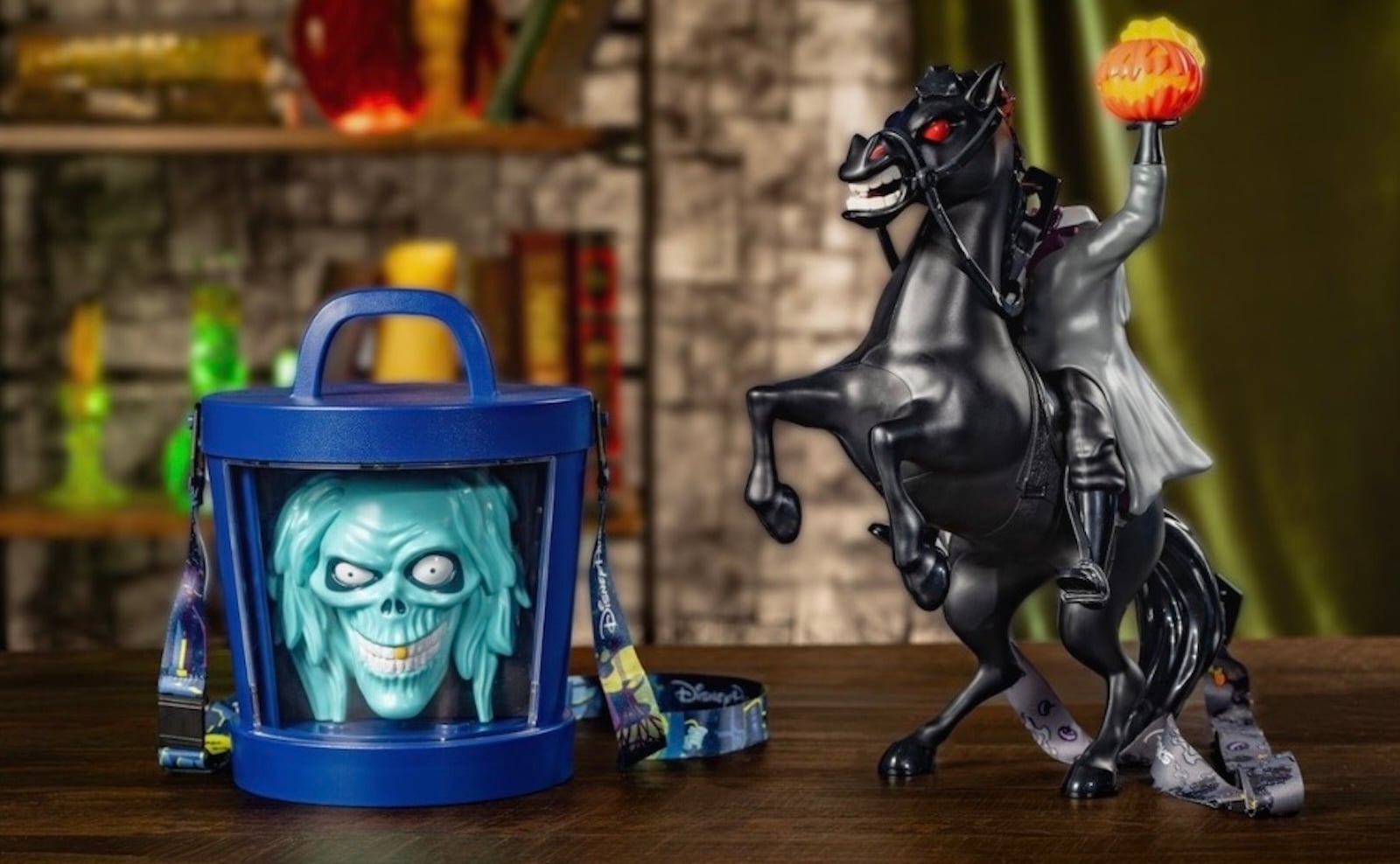 Hatbox Ghost Bucket or Headless Horsemen Bucket