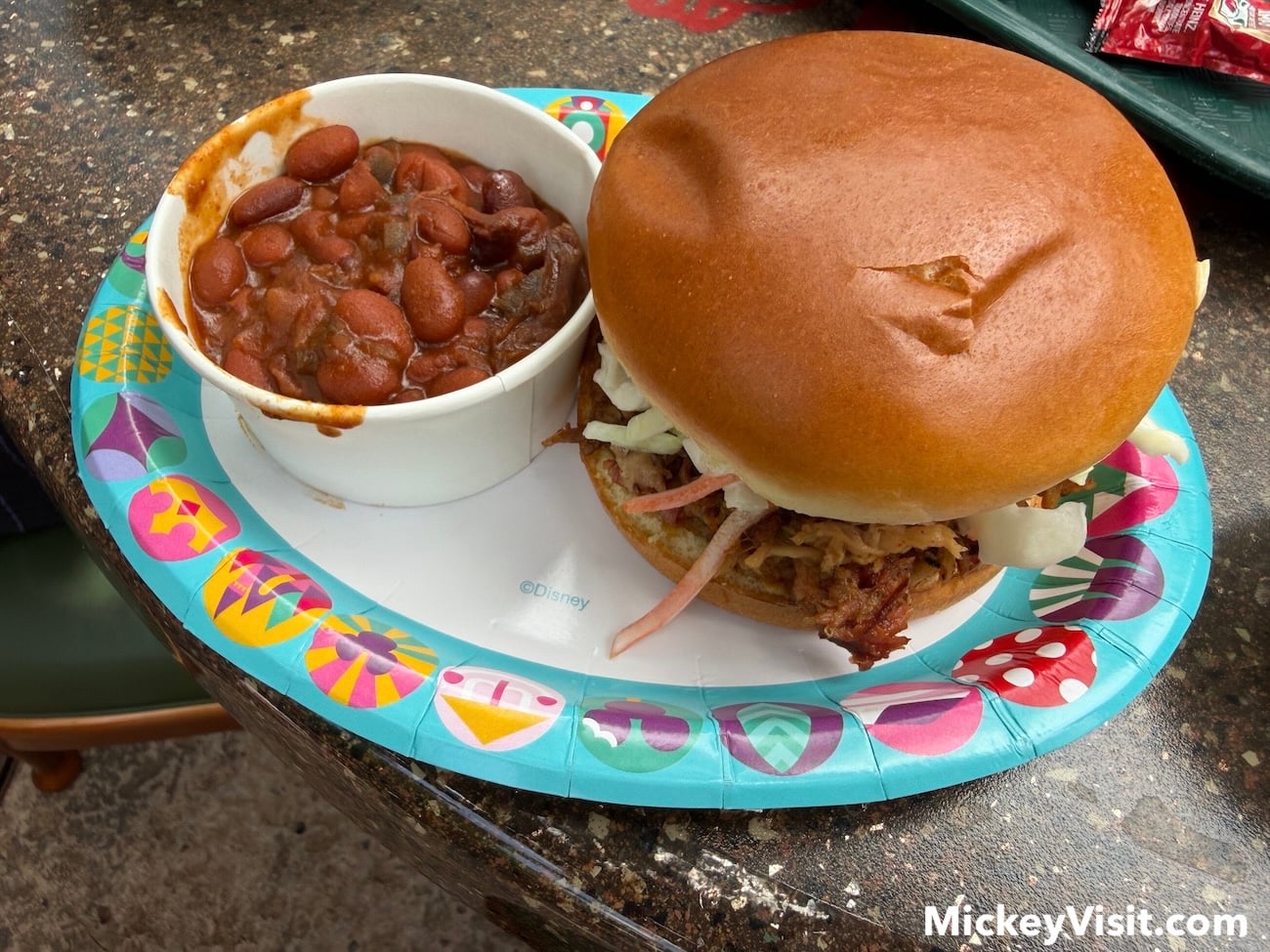Pork sandwich