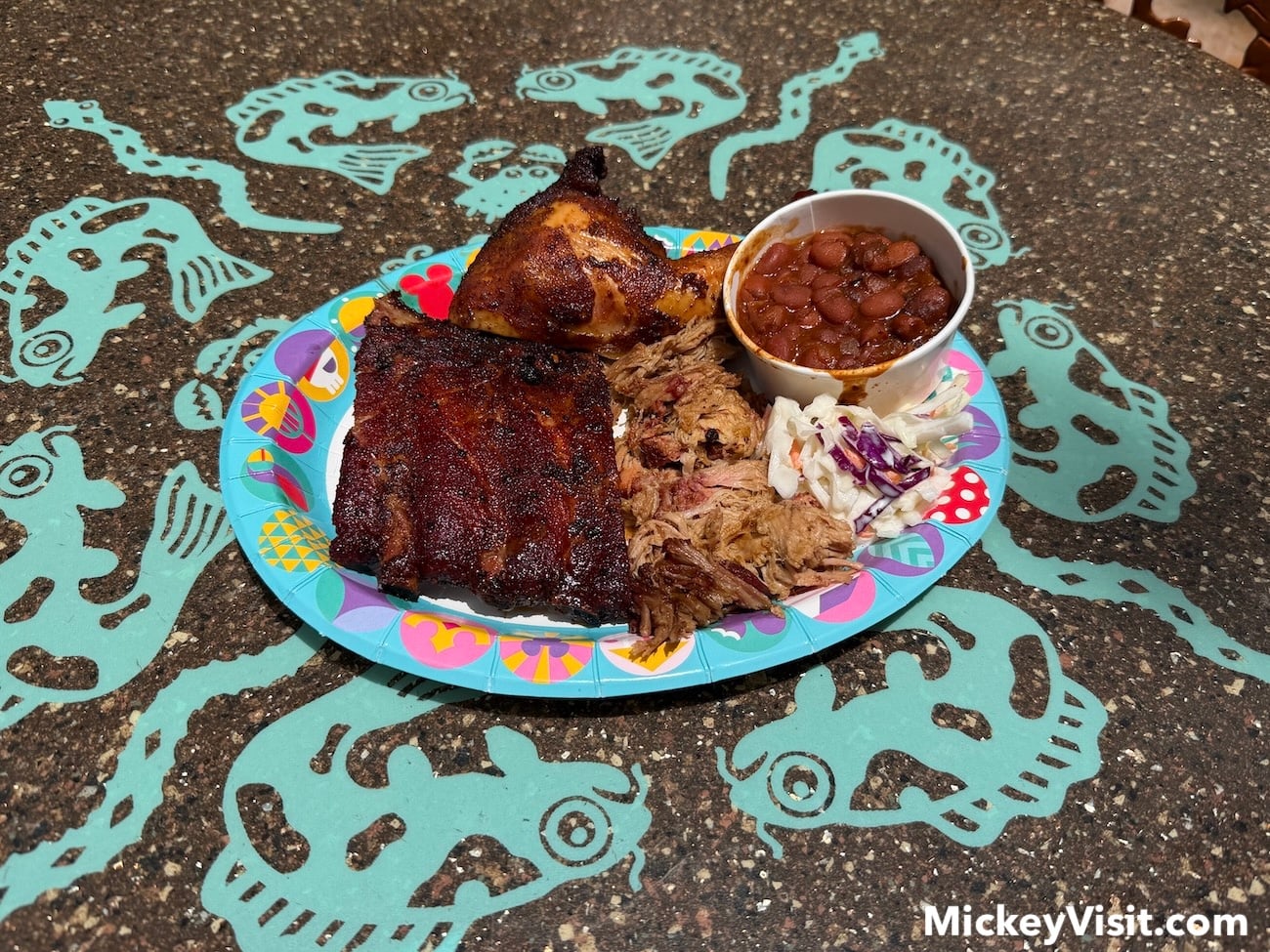 Ribs, chicken, & pork