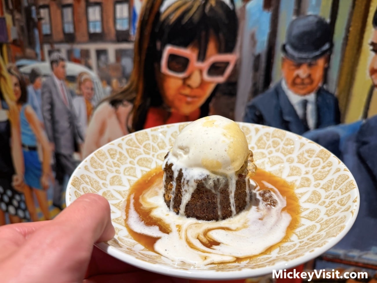 Toffee pudding