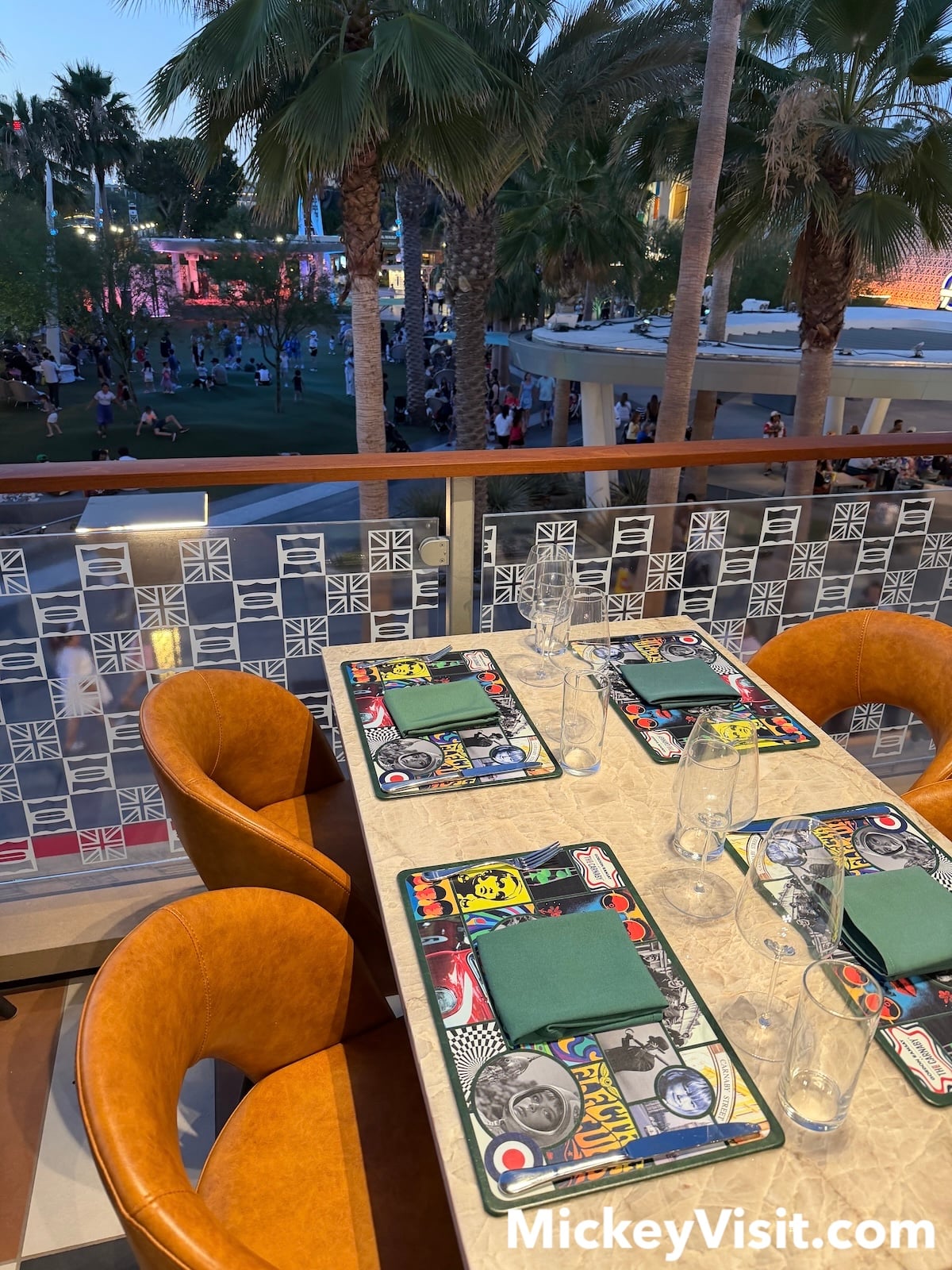 Outdoor seating
