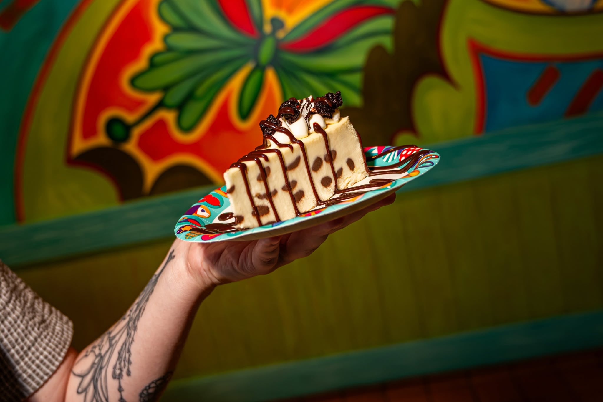 Pizza safari cheesecake