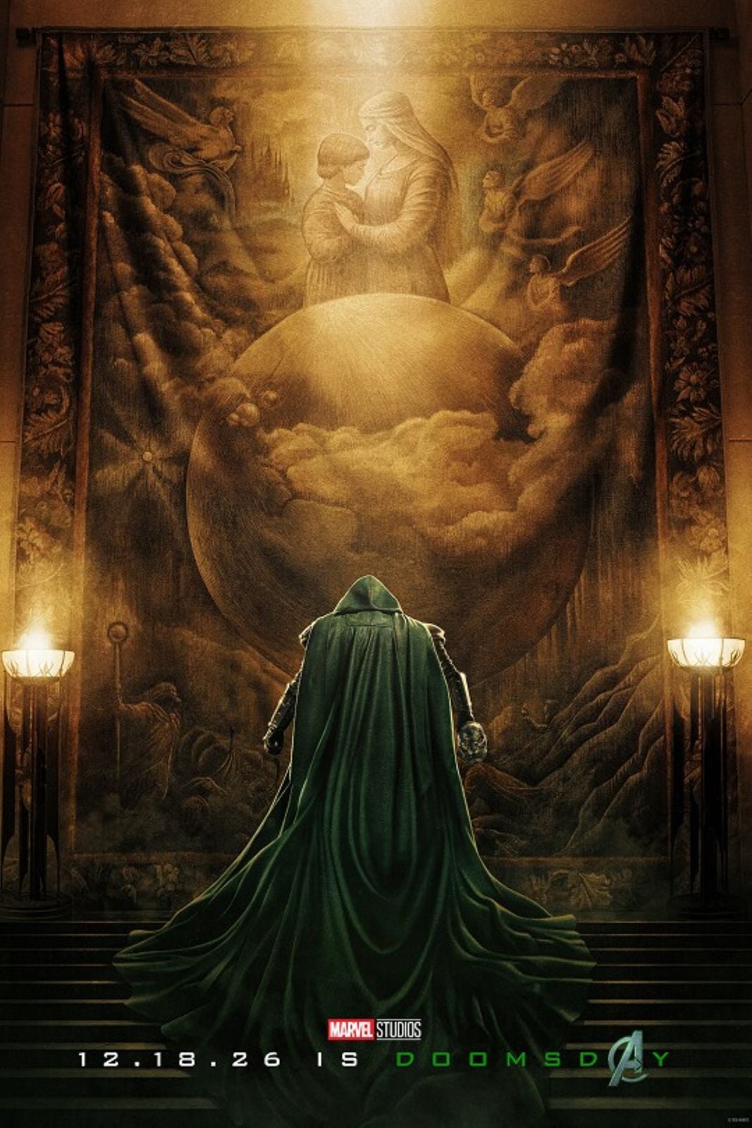 Official poster for Avengers: Doomsday