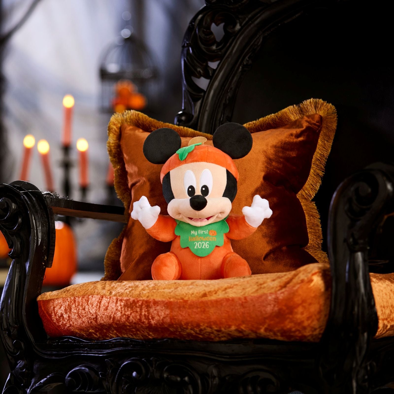 Baby's first Halloween Mickey Mouse plush