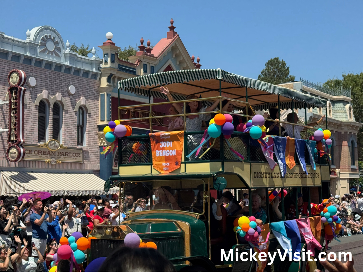 D23 Day at Disneyland cavalcade