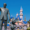 Partners Statue in front of Sleeping Beauty castle