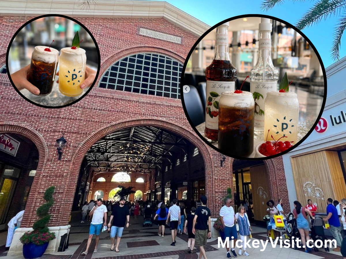 Disney Springs dirty soda