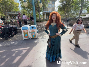 Merida at Disneyland
