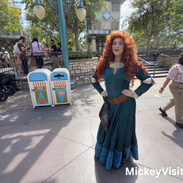 Merida at Disneyland