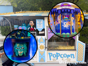 Disneyland popcorn cart