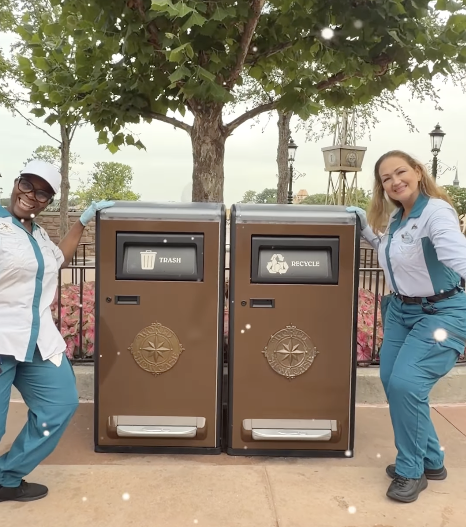 Disney trash can