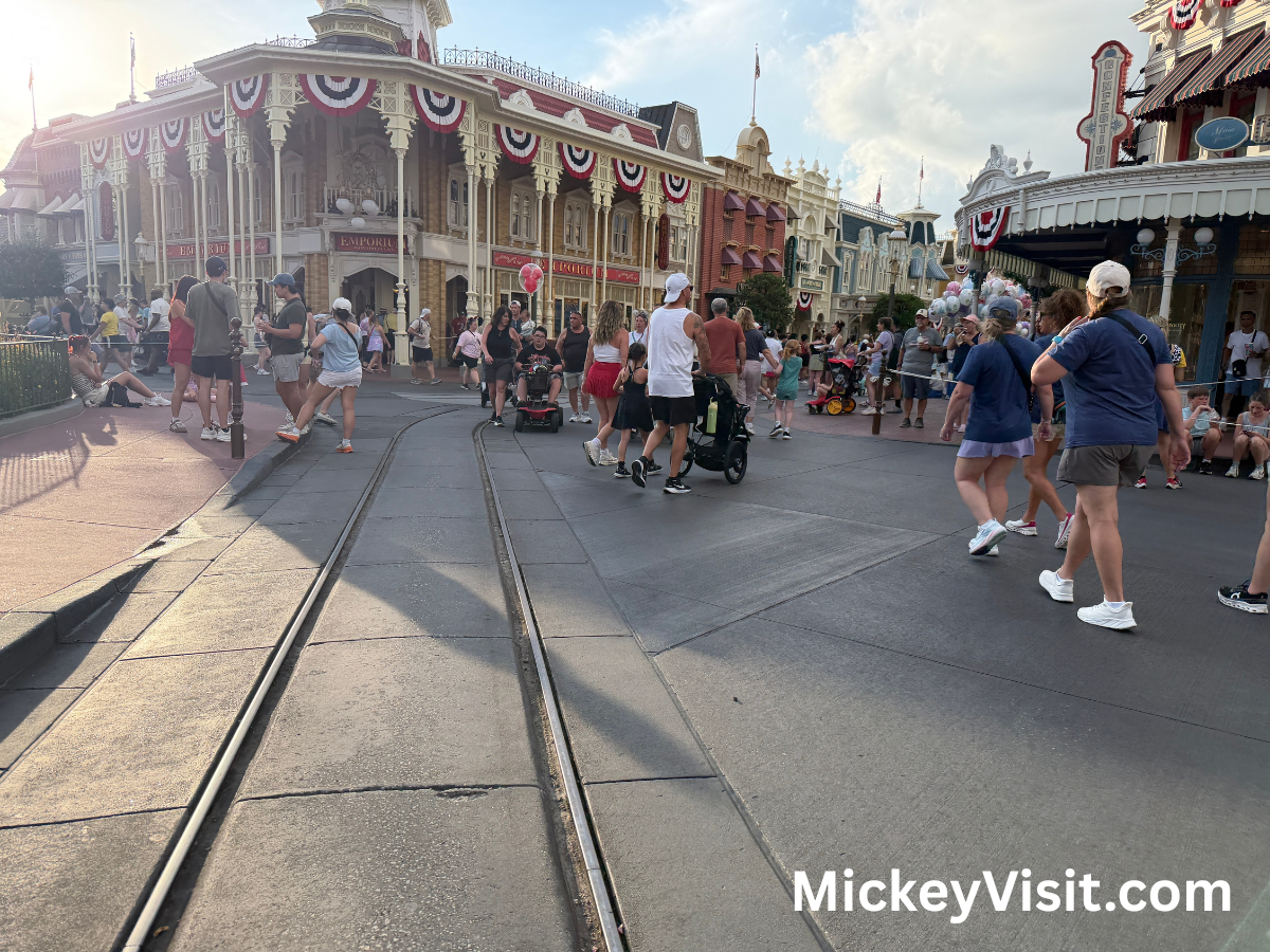 Disney World main street