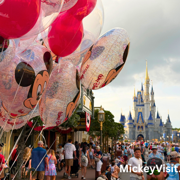 Disney World balloons on main street