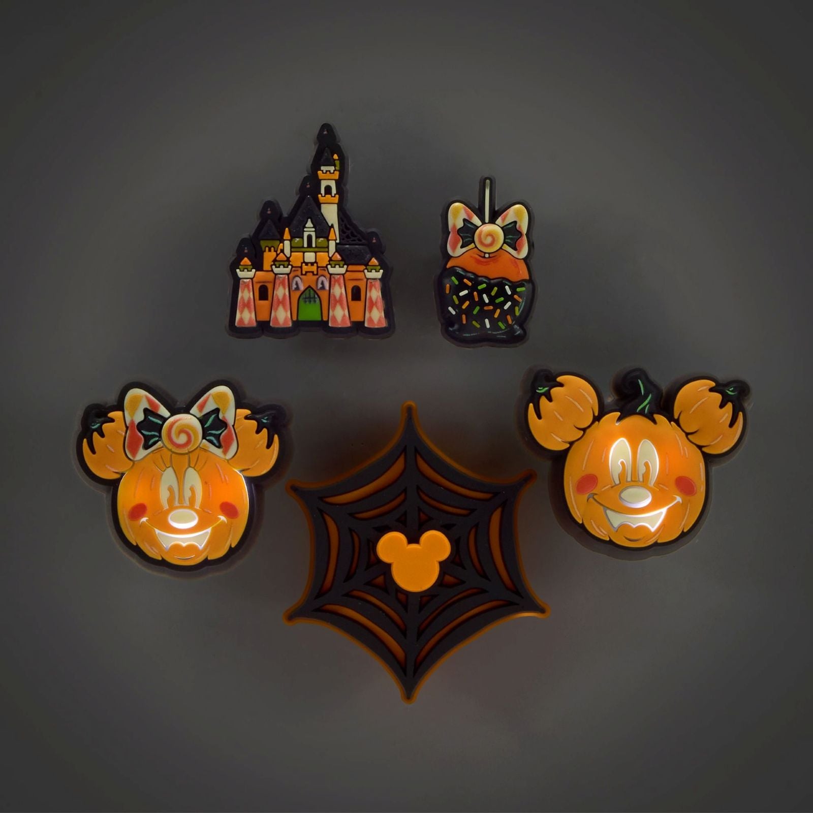 Set of Halloween Disney Jibbitz