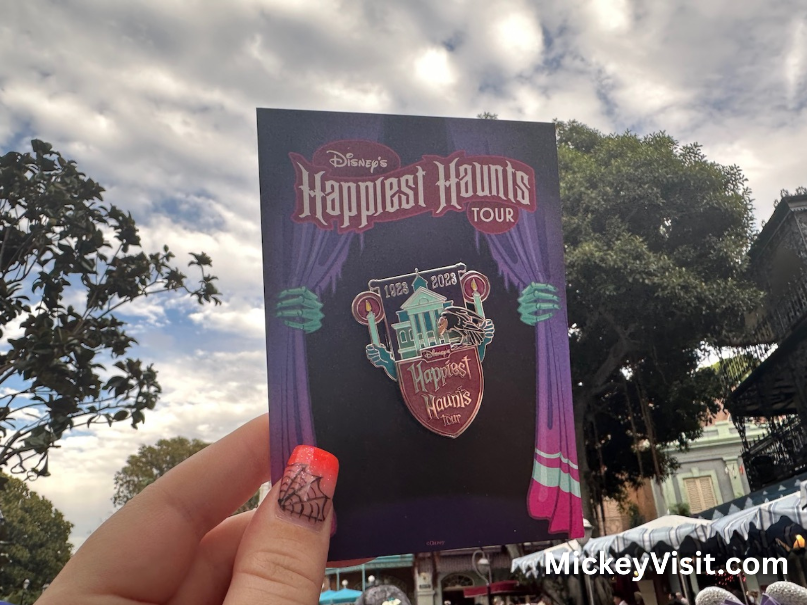 Happiest Haunts Tour pin