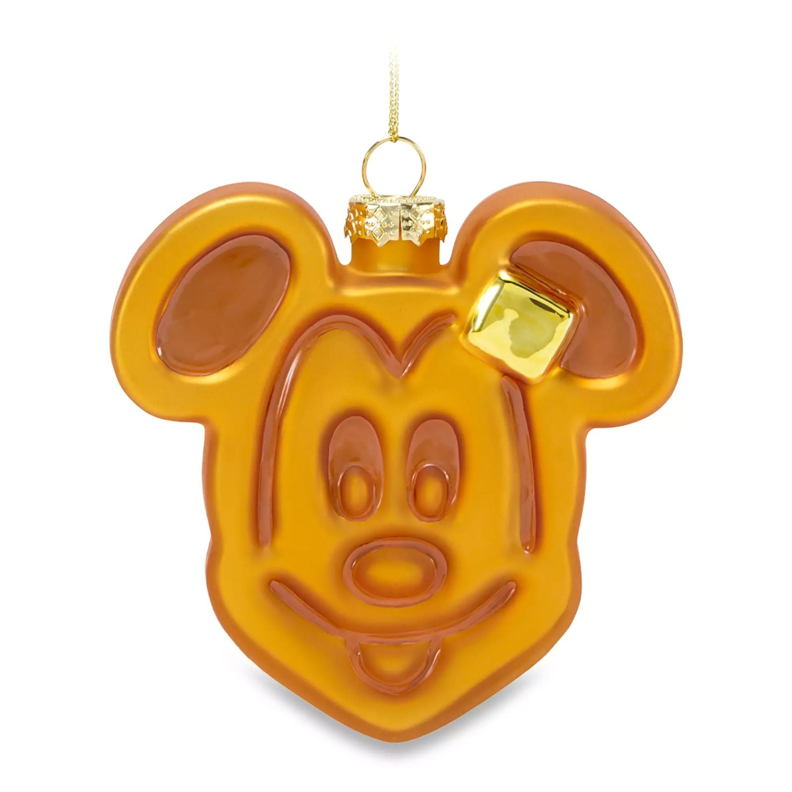 Mickey waffle ornament