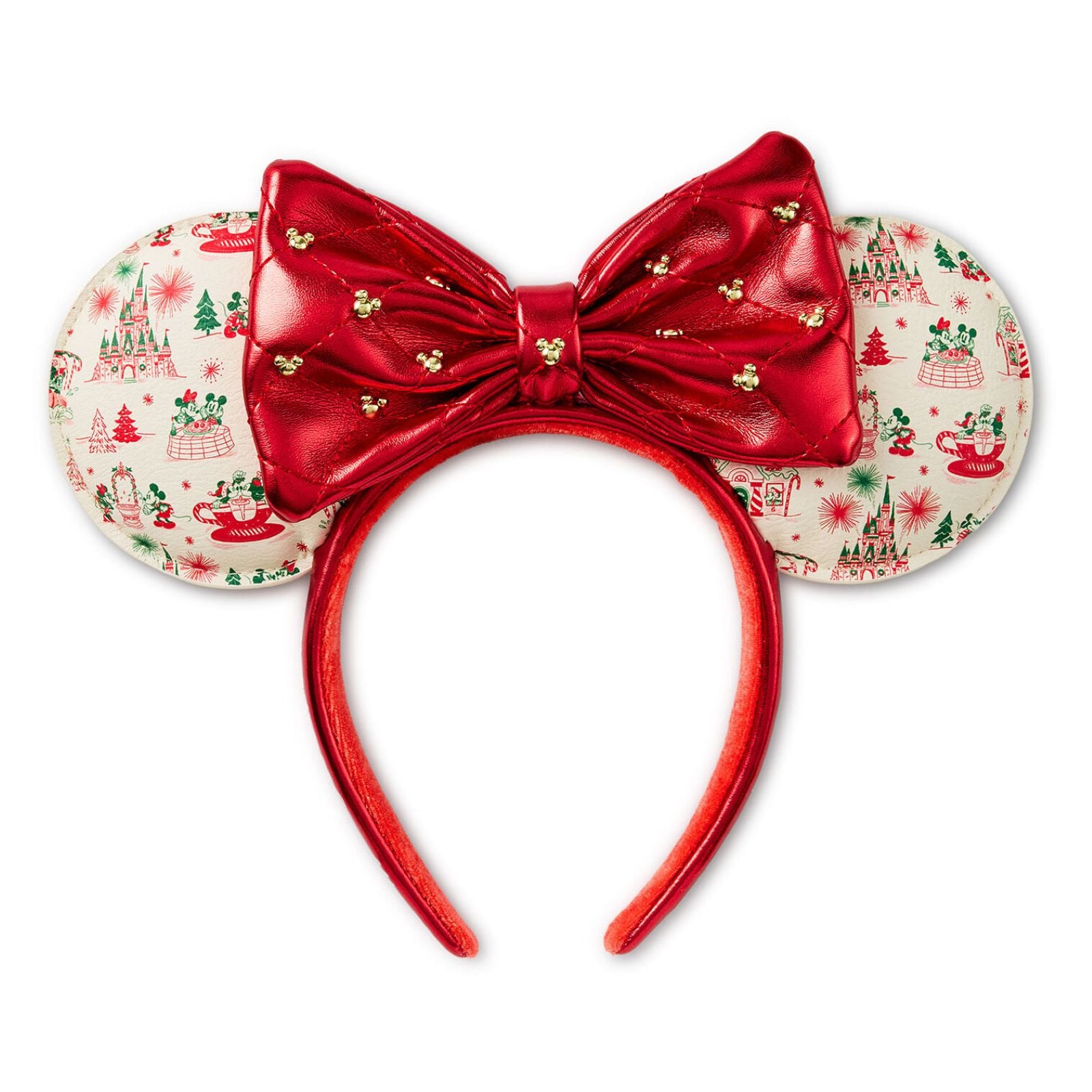 Holiday Ever After Minnie ear headband