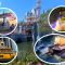 disneyland castle with new rides listed