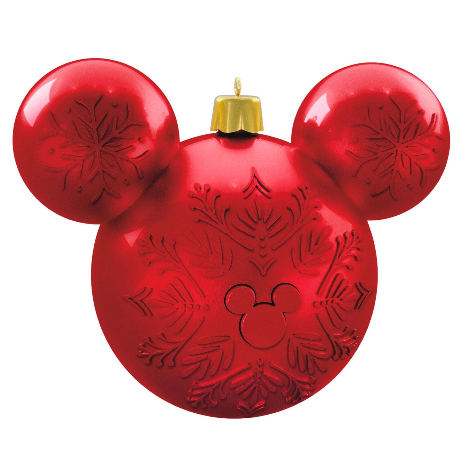 Red Mickey ears ornament