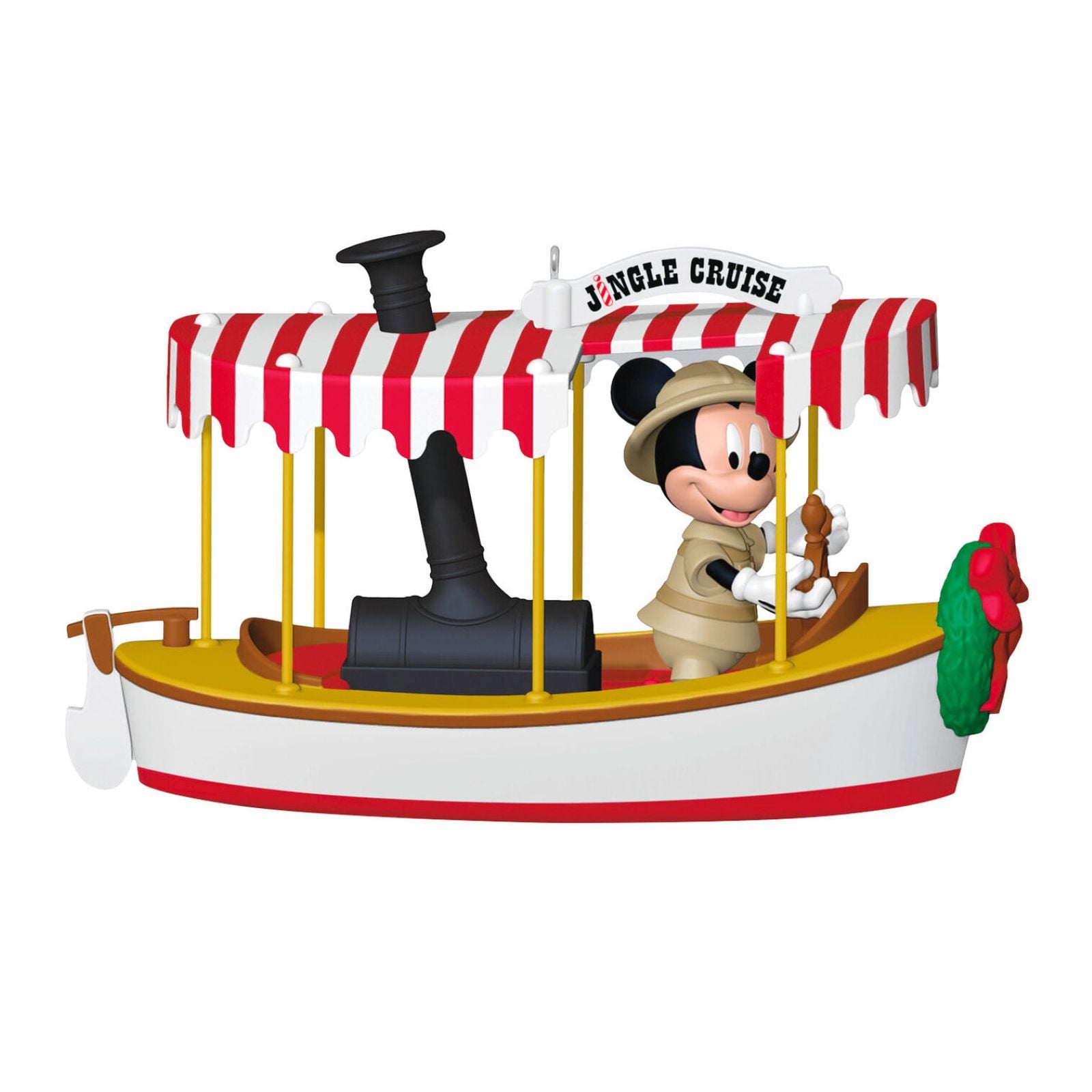 Skipper Mickey on Jingle Cruise ornament