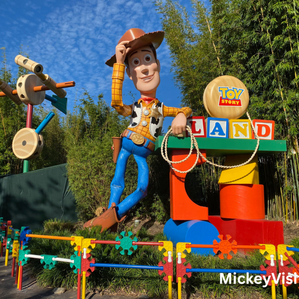 Entrance to Toy Story Land at Hollywood Studios