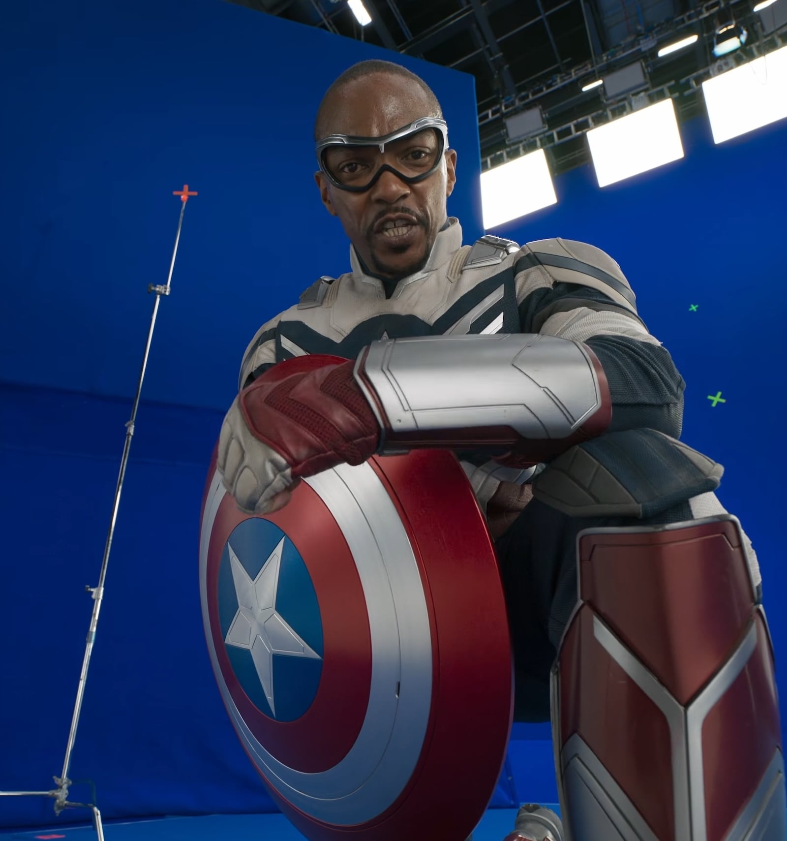 Anthony Mackie as Captain America