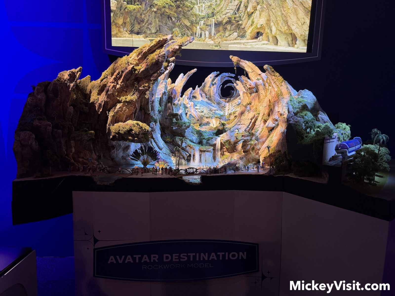 Avatar land scale model