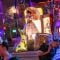 Ballerina on parade float