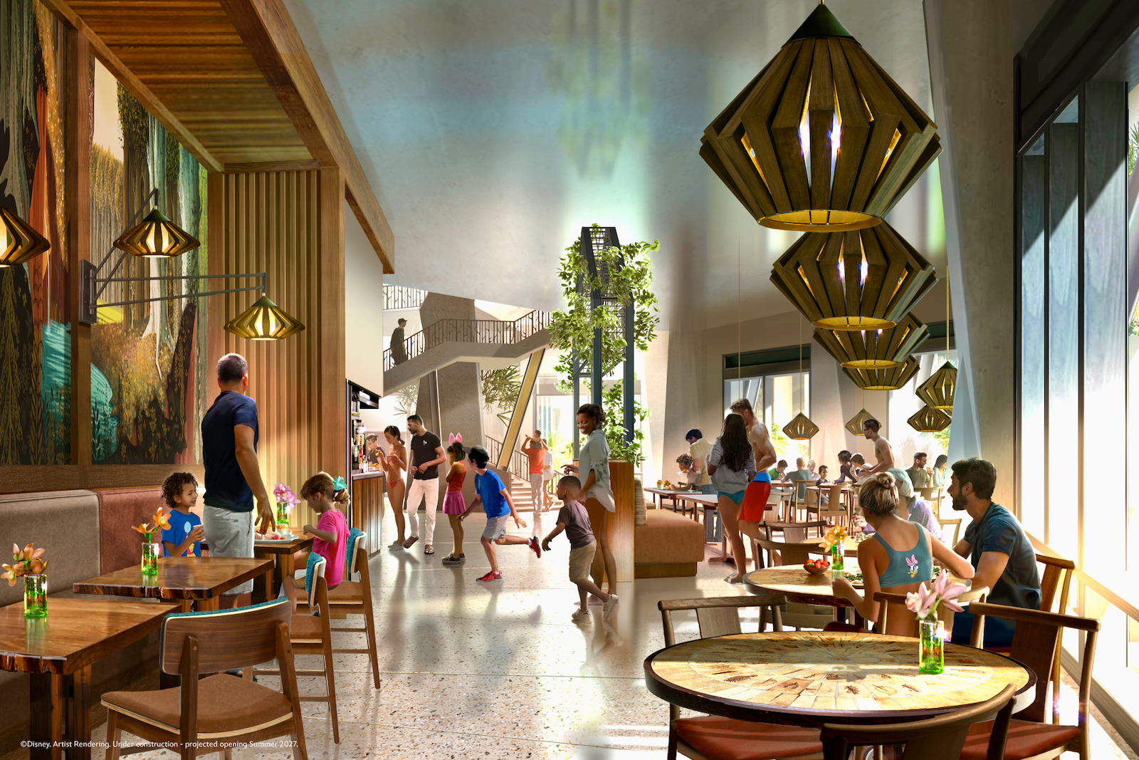 Restaurant concept art